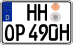 German license plate, Plates for oldtimers (type 