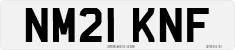 License plate of the United Kingdom, 2001 year system