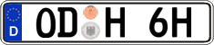 German license plate, Plates for oldtimers (type 