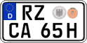German license plate, Plates for oldtimers (type 