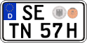 German license plate, Plates for oldtimers (type 