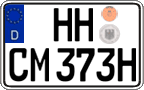German license plate, Plates for oldtimers (type 