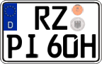 German license plate, Plates for oldtimers (type 