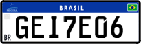 License plate of Brazil, Private owners (Mercosul)