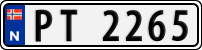 License plate of Norway, Trailers, motorcycles, special vehicles