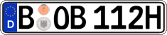German license plate, Plates for oldtimers (type 