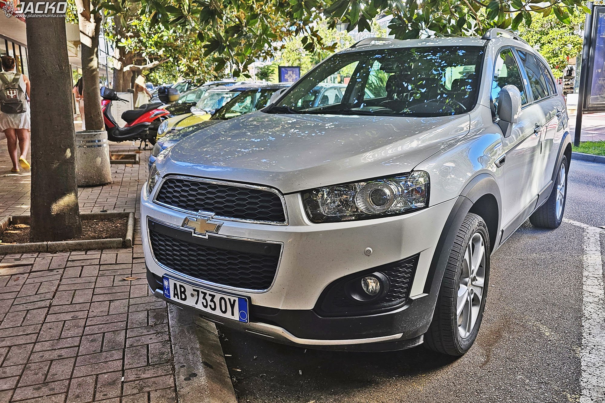 AB 733 OY, Chevrolet Captiva 1st gen (С100), facelift, 2011–2018
