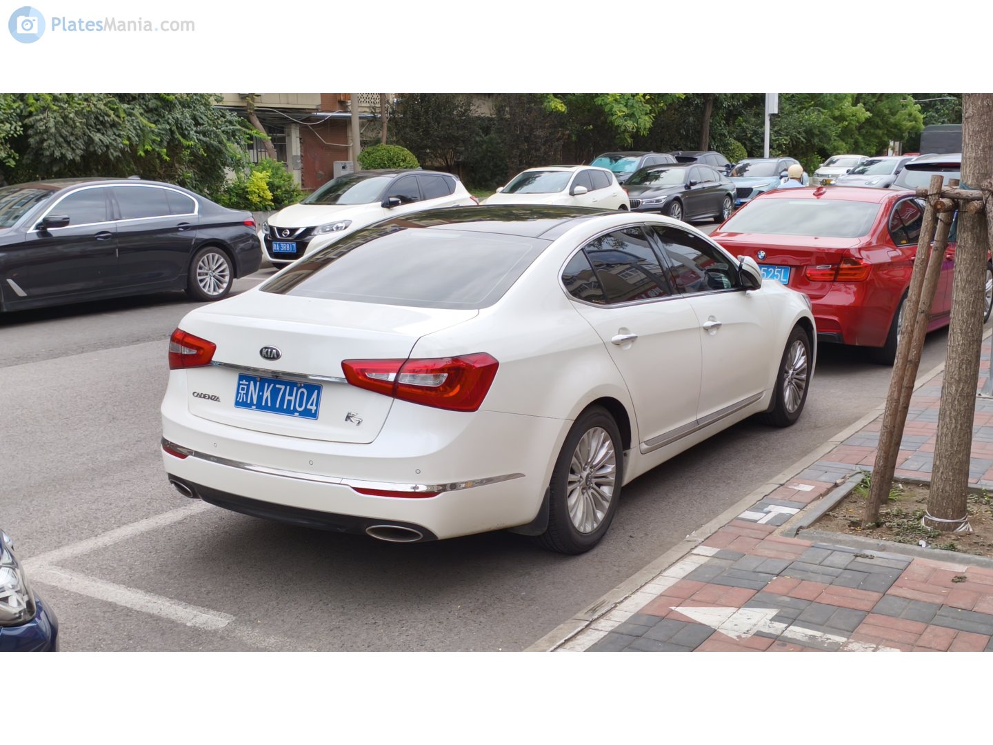 京N·K7H04, Kia Cadenza 1st gen (VG), Facelift, 2013–2016