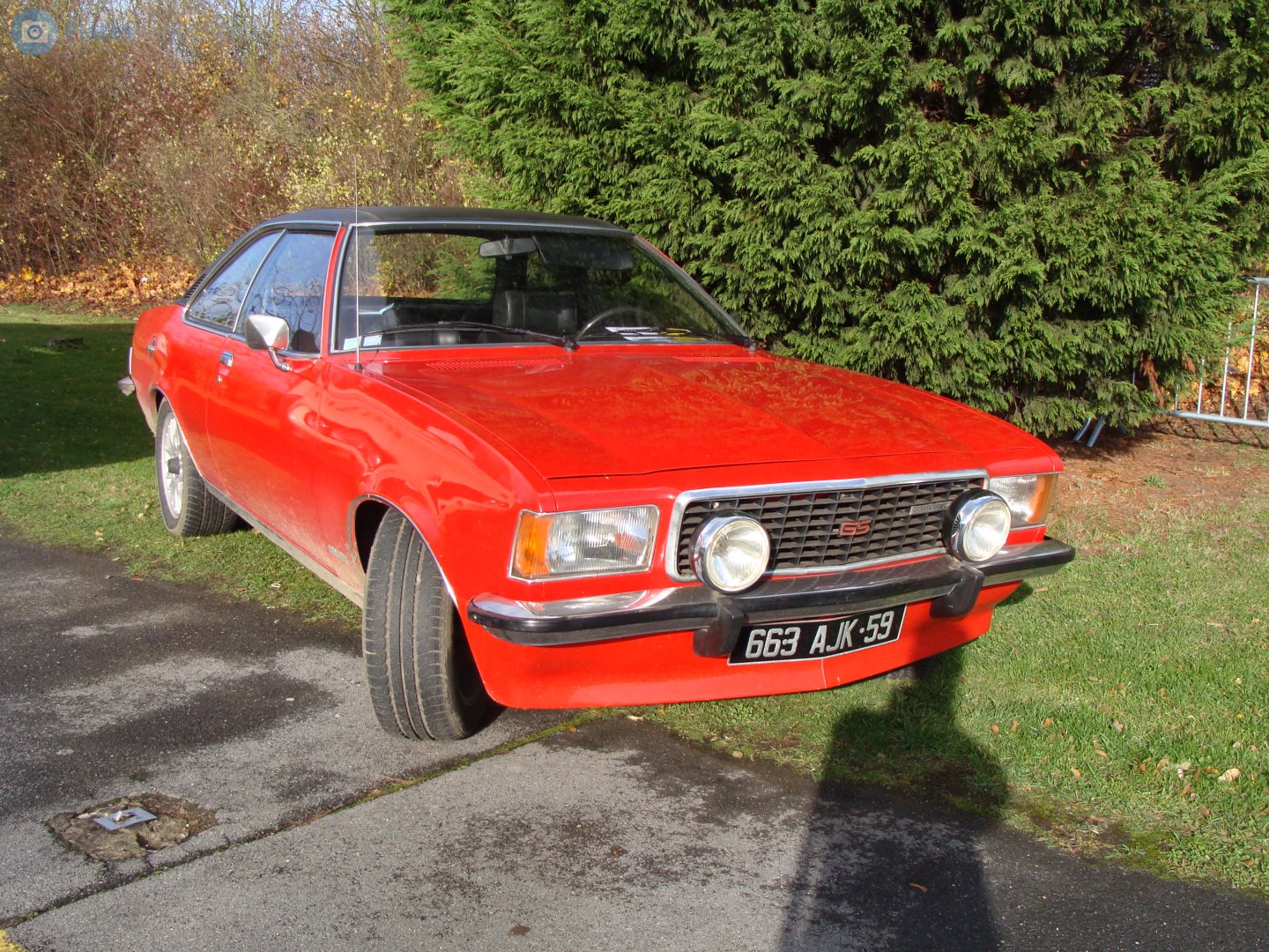 663 AJK 59, Opel Commodore 2nd gen Coupé (B), 1972–1978