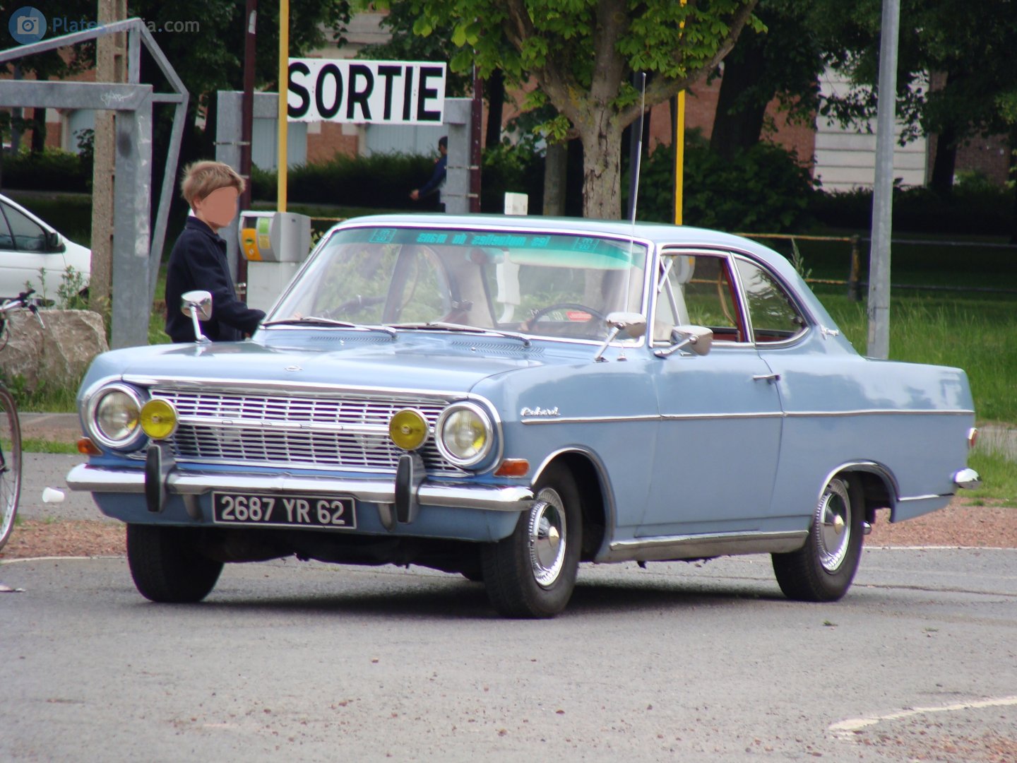2687 YR 62, Opel Rekord 1st gen Coupé (A), 1963–1965