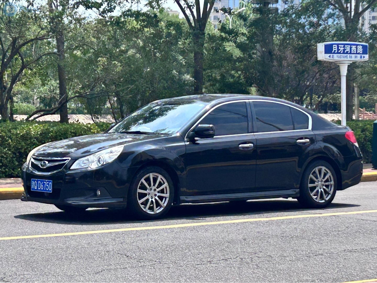 津Q·D6750, Subaru Legacy 5th gen Sedan (B4) (BM), 2009–2014