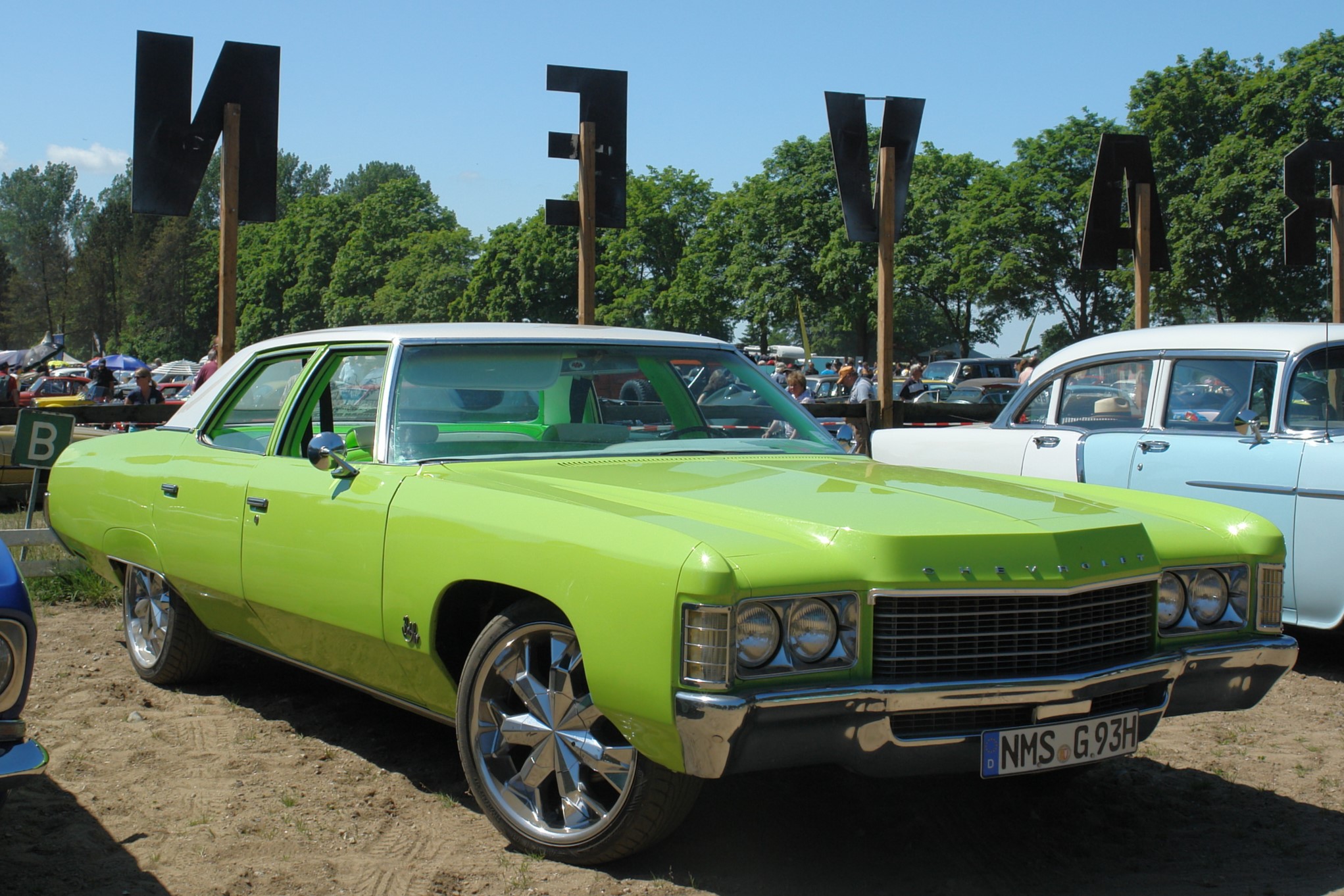 NMS G 93 H, Chevrolet Caprice 2nd gen 1971 4-door Hardtop Sedan (16639; B-body), 1970–1971