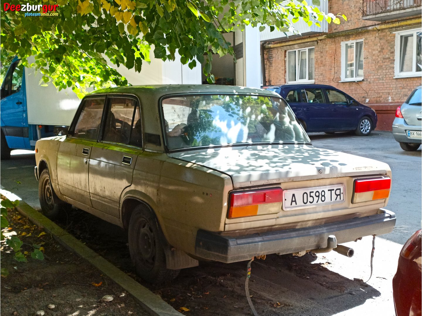 а 0598 ТЯ, Lada (VAZ) 2107 Жигули (Nova / Riva / Signet / 1500), 1982–2014