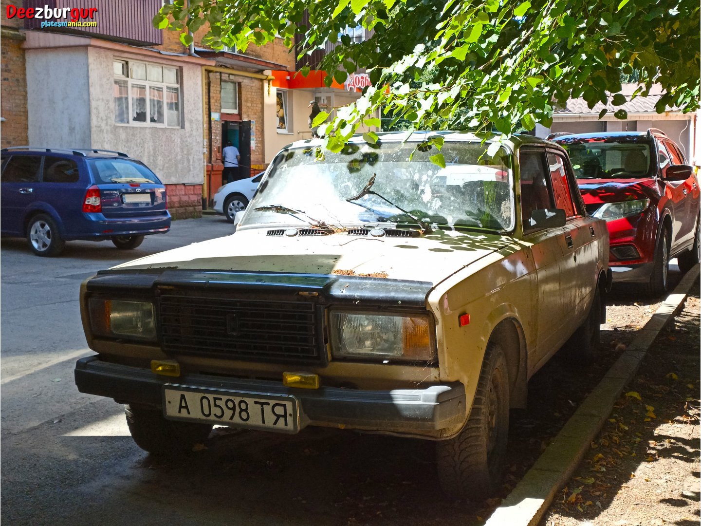 а 0598 ТЯ, Lada (VAZ) 2107 Жигули (Nova / Riva / Signet / 1500), 1982–2014