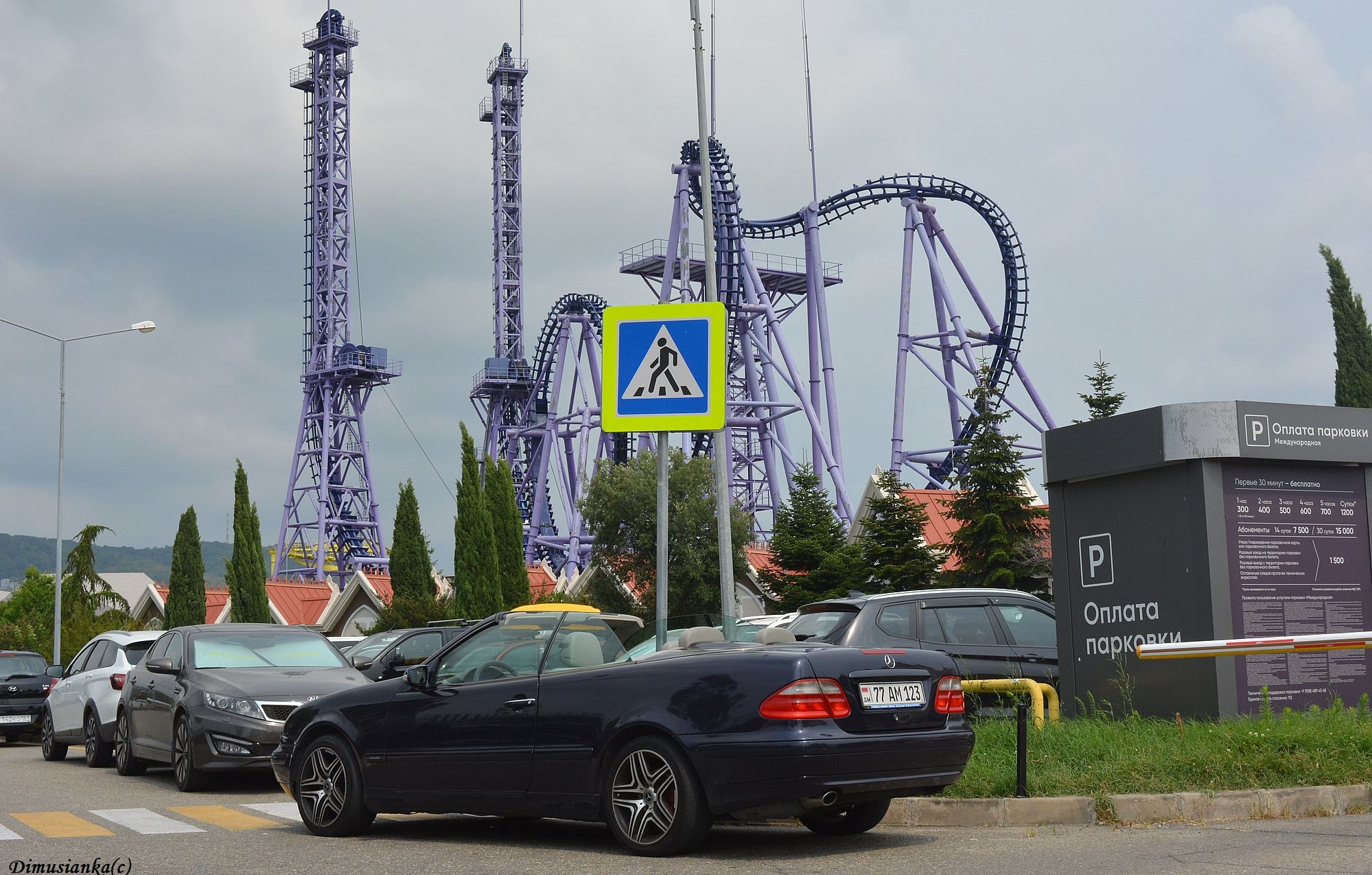 77 AM 123, Mercedes-Benz CLK-Klasse 1st gen Cabrio (A208), 1998–2002