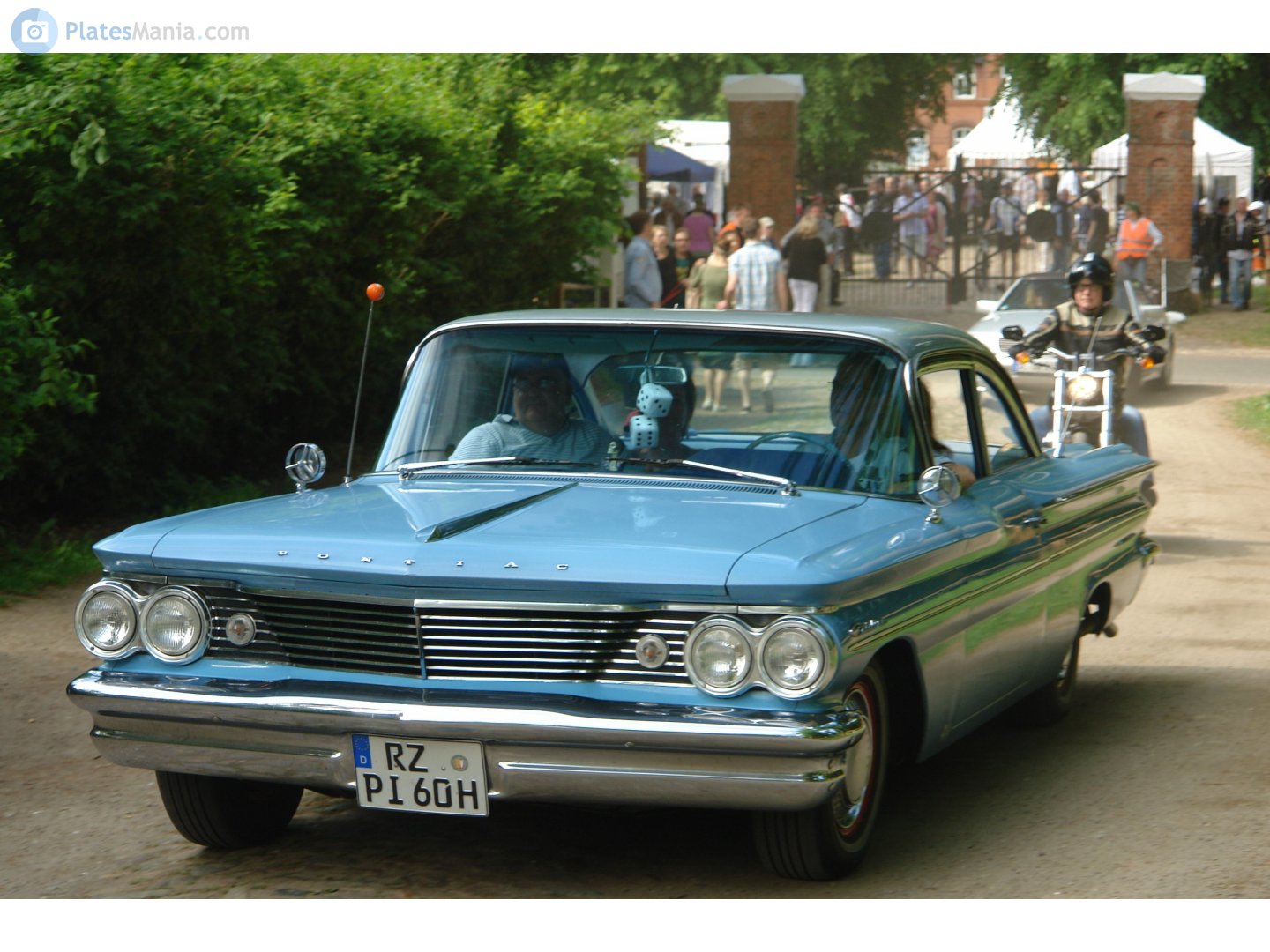 RZ PI 60 H, Pontiac Catalina 1st gen 1960 2-door Hardtop/Coupé (2111/2137; B-body), facelift, 1959–1960