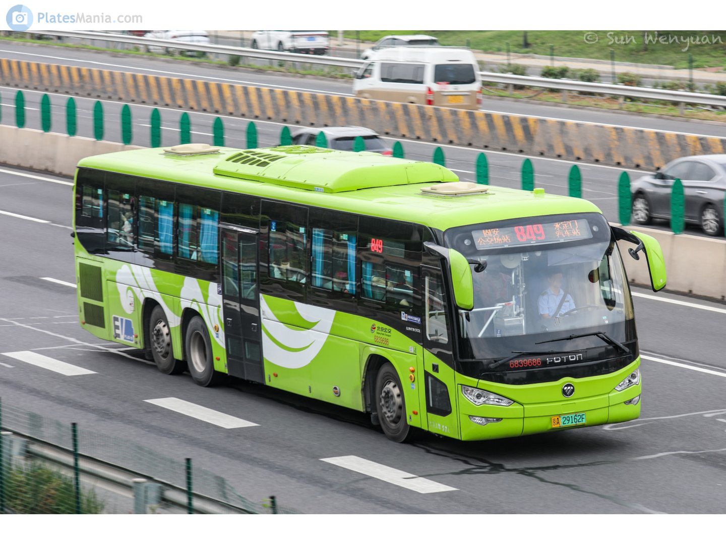 京A·29162F, Foton BJ6147 