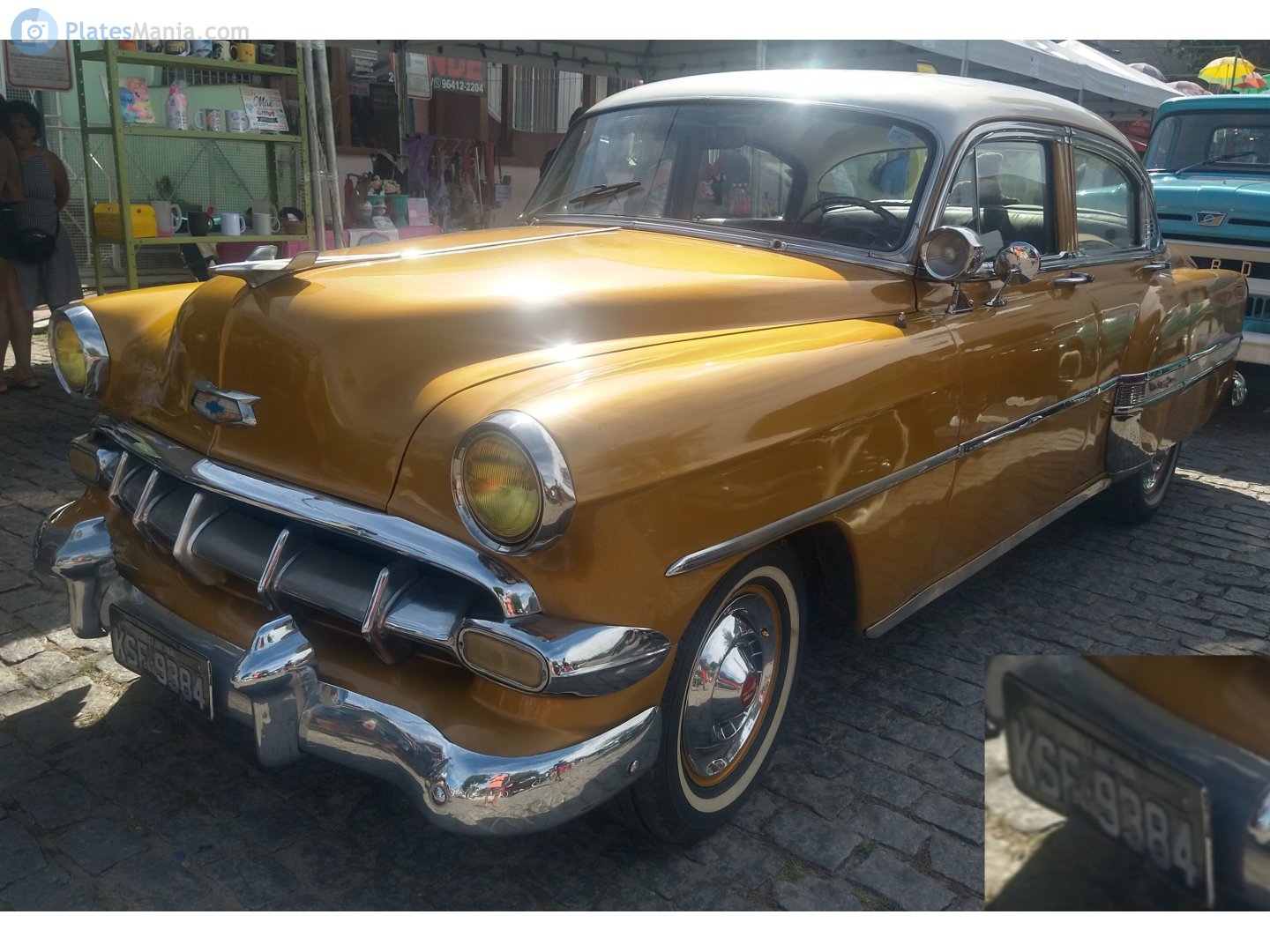 KSF-9384, Chevrolet Bel Air 1st gen 4-door Sedan (2403; A-body), 1952–1954