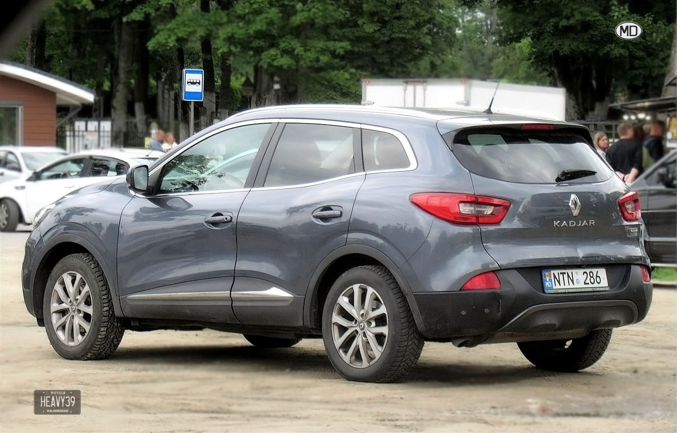 NTN 286, Renault Kadjar 1st gen (HFE), 2015–2018