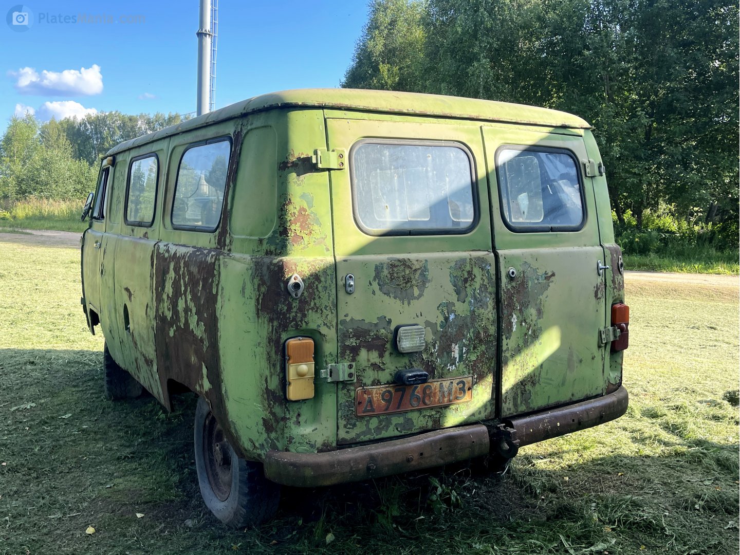 д 9768 МЗ, UAZ 452 452А/3962/3741 Glassed Van, 1965–