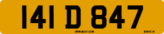 License plate of the United Kingdom, Diplomatic
