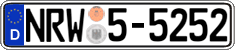 German license plate, Regional authorities