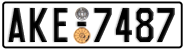 License plate of Greece, Cars