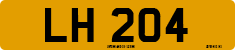License plate of the United Kingdom, 1903 year system