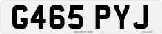 License plate of the United Kingdom, 1983 year system