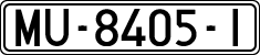 License plates of Spain, 1971 year series