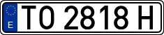 License plates of Spain, 1971 year series
