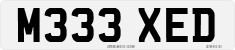 License plate of the United Kingdom, 1983 year system