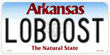 Arkansas, Vanity Plates