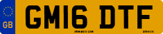 License plate of the United Kingdom, 2001 year system