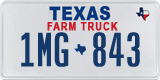 Texas, Farm Truck (1AB-234)