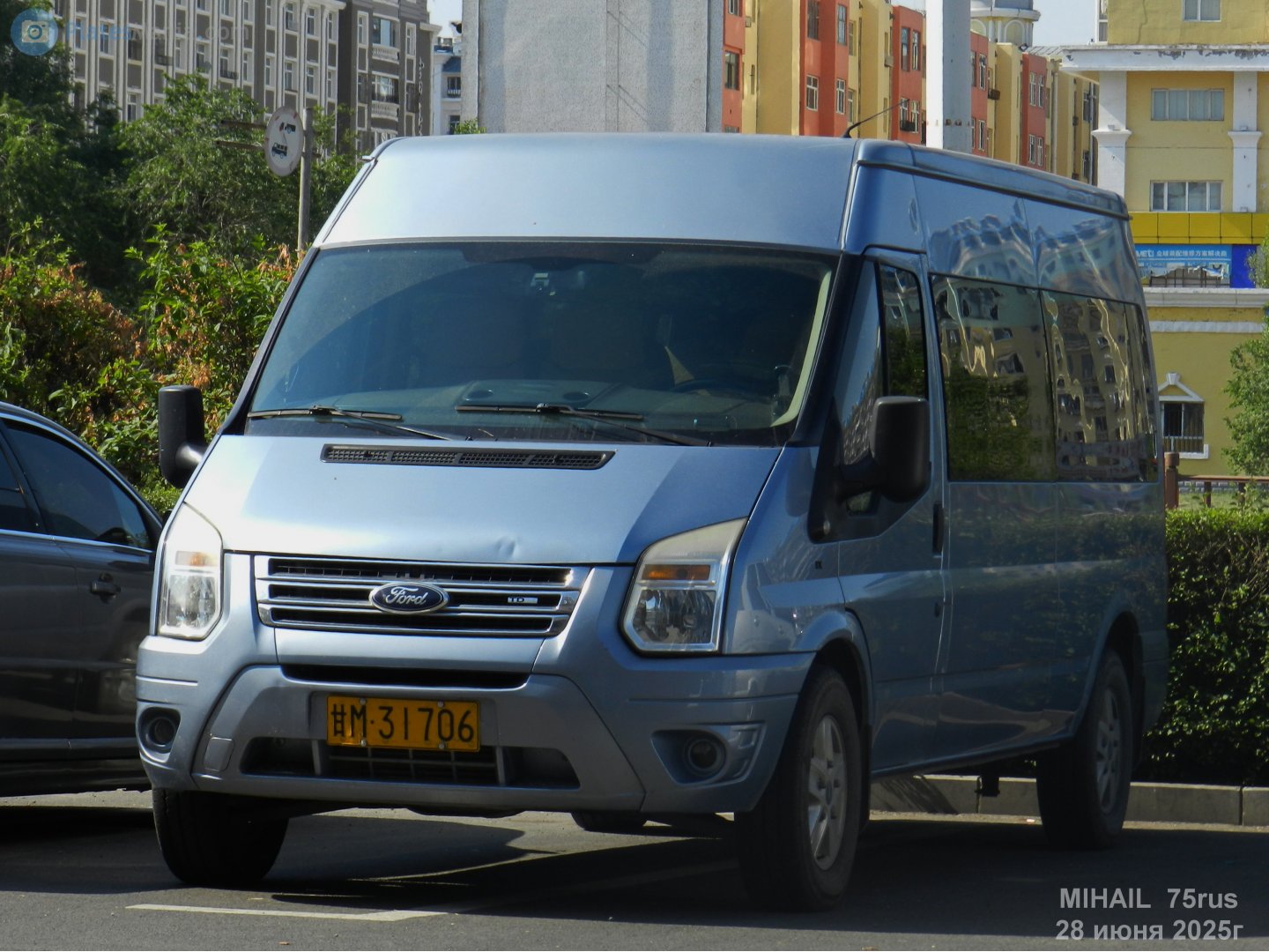 甘M·31706, Ford Transit 3rd gen (CN-market), 2nd facelift, 2013–2020