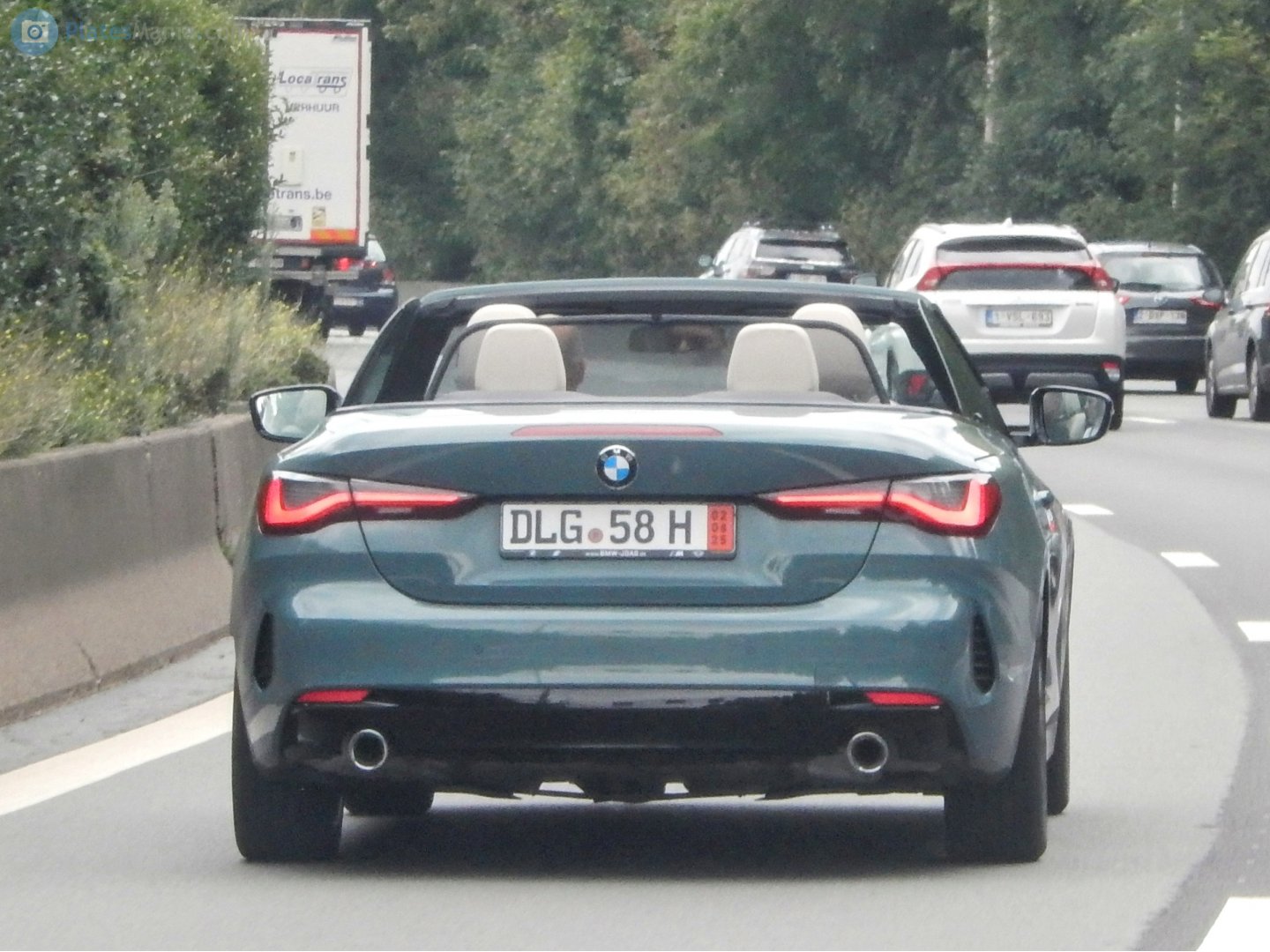 DLG 58 H, BMW 4 Series 2nd gen Cabrio (G23), 2020–