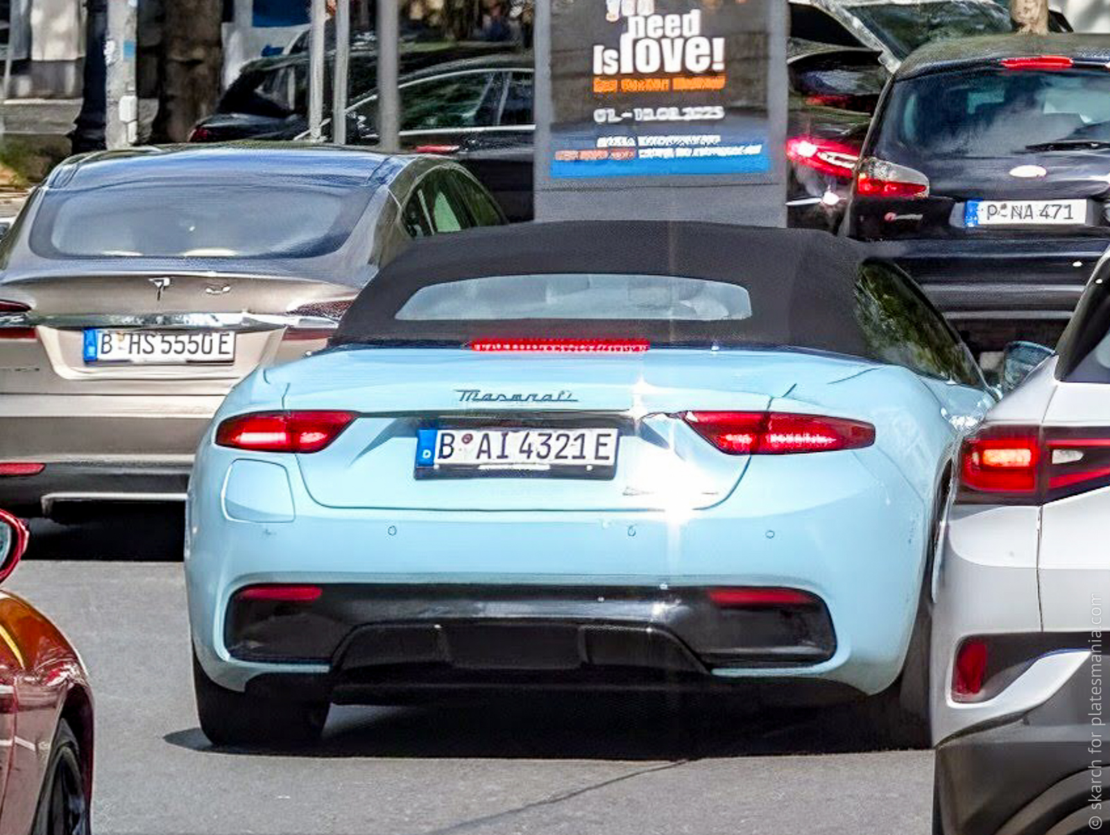 B AI 4321 E, Maserati GranCabrio 2nd gen (M189), 2024–