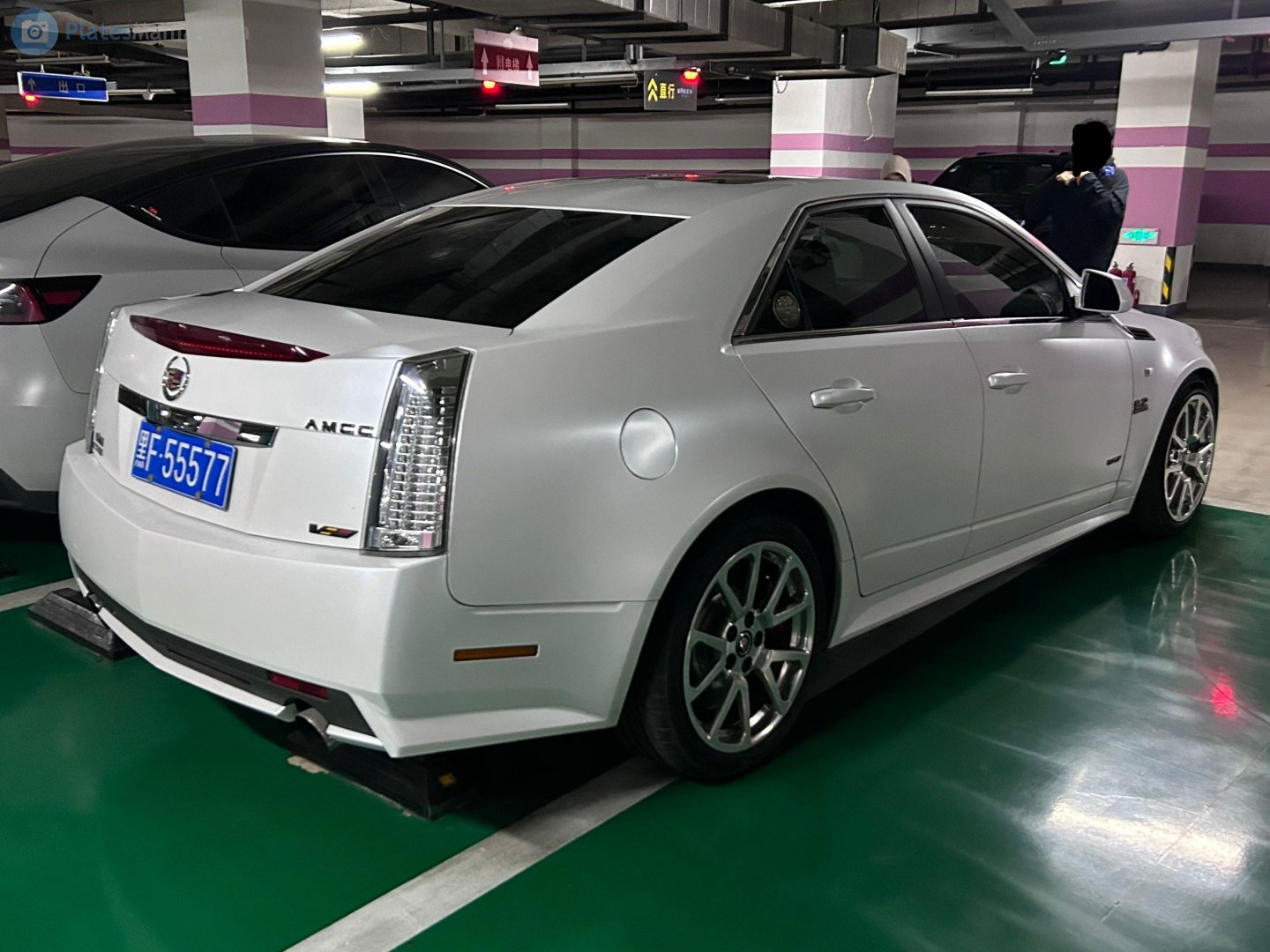 黑F·55577, Cadillac CTS 2nd gen V Sedan (Sigma II), 2008–2014