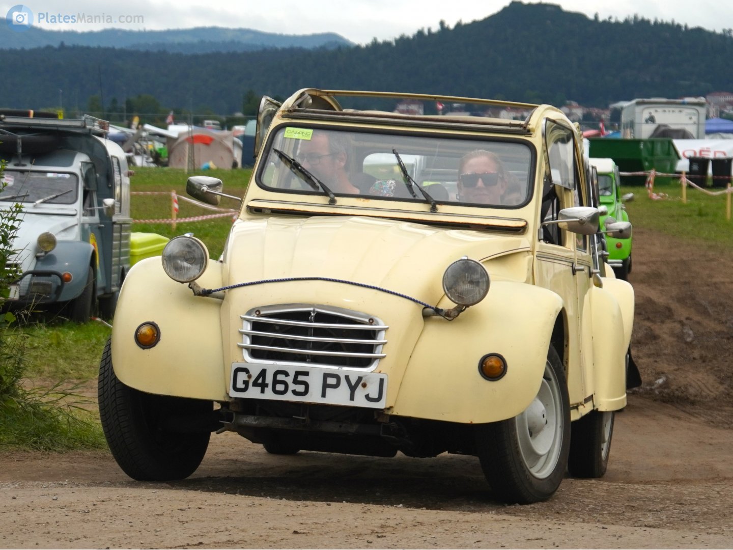 G465PYJ, Citroёn 2CV 1st gen Sedan, 1949–1990