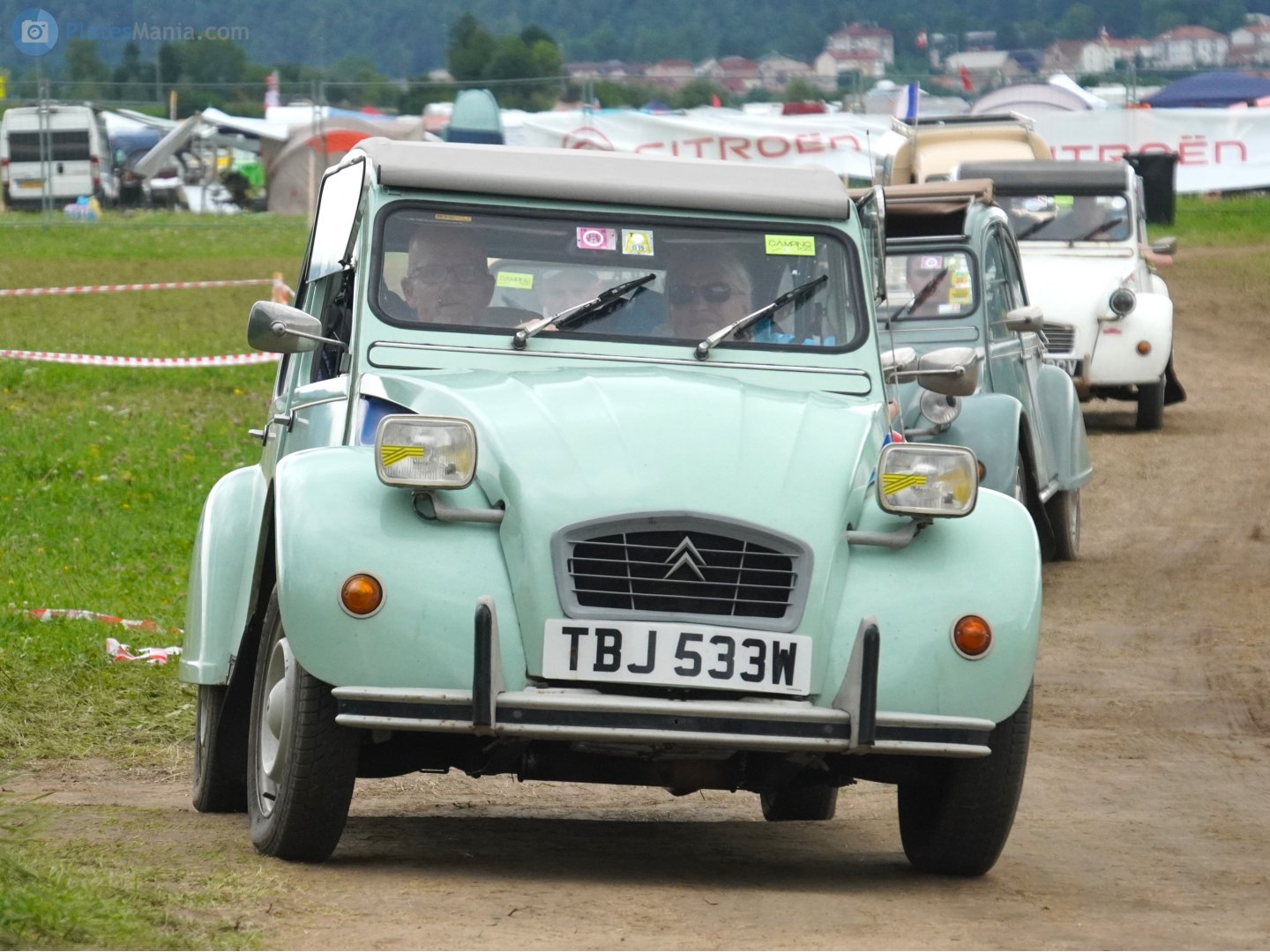TBJ533W, Citroёn 2CV 1st gen Sedan, 1949–1990