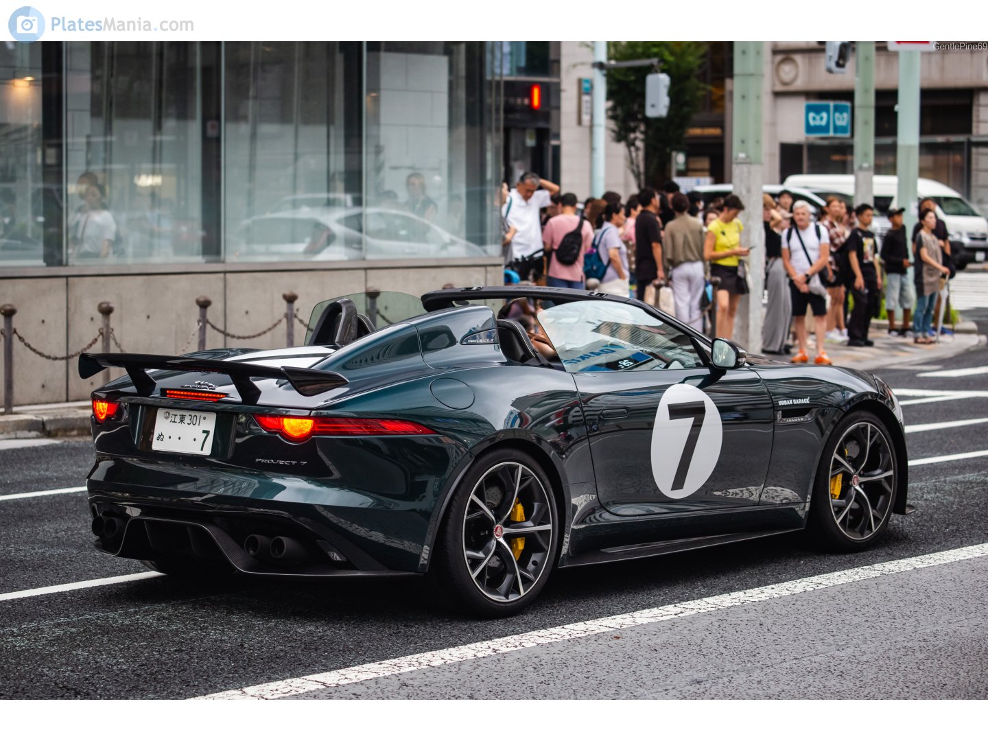 江東 301 ぬ 7, Jaguar F-Type 1st gen Convertible (X152), 2013–2019