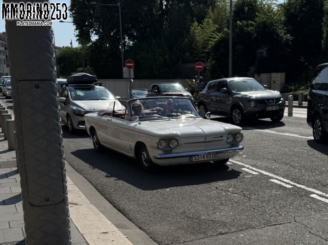 5314 VD 06, Chevrolet Corvair 1st gen 2-door Convertible (67; Z-body), 1961–1964