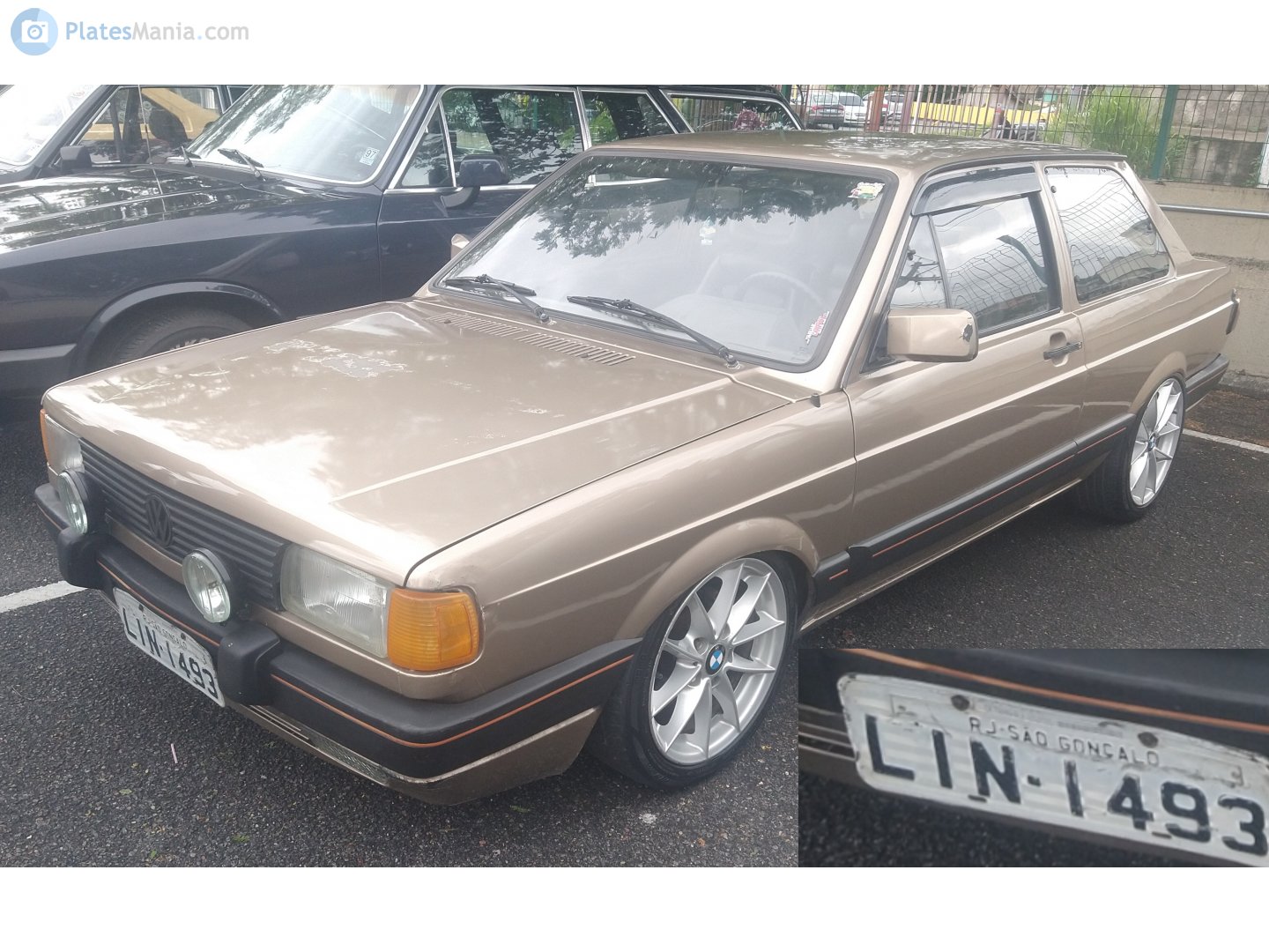 LIN-1493, Volkswagen Voyage 1st gen 2-door Sedan (G1; 30), facelift, 1988–1996