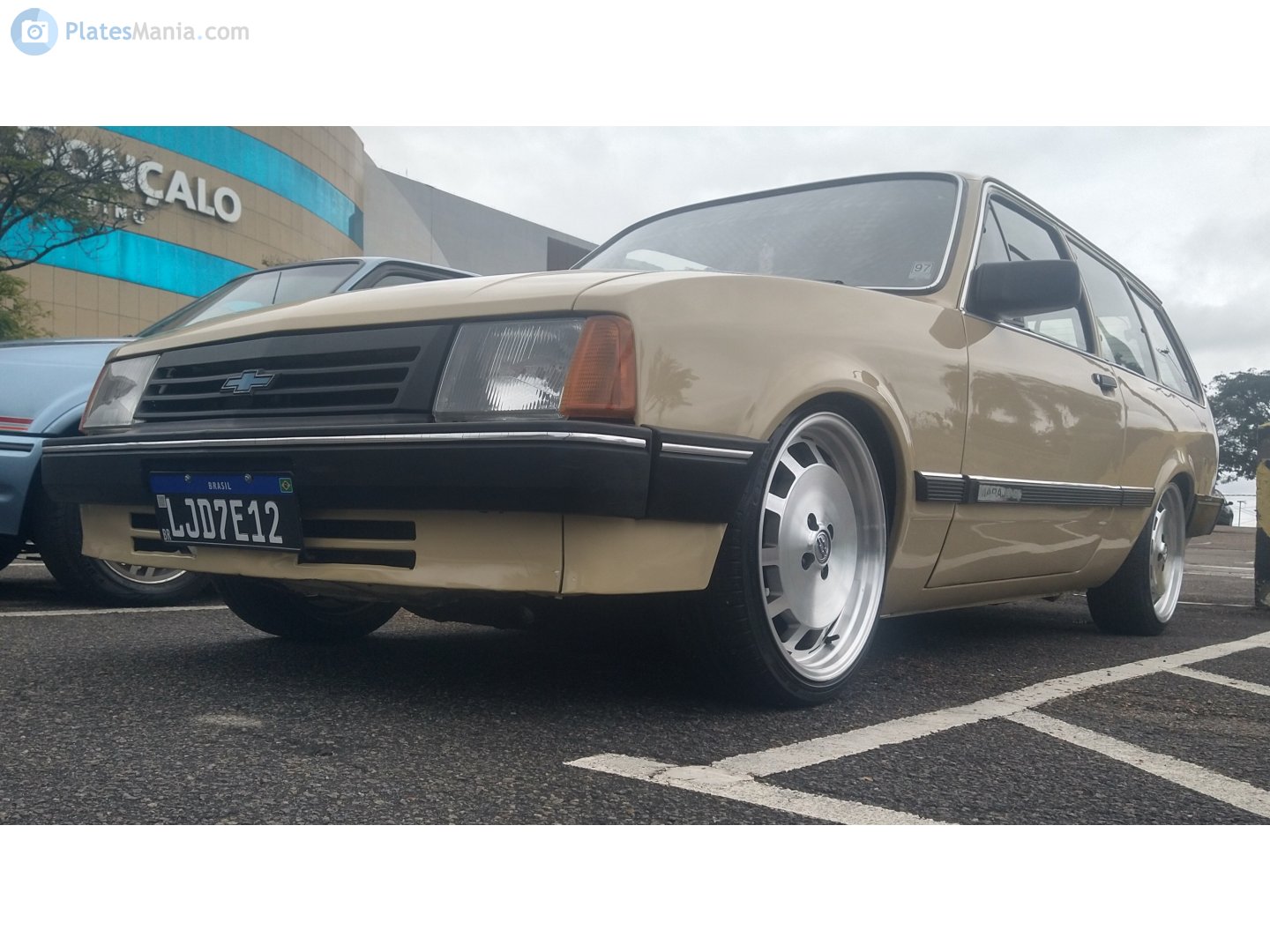 LJD7E12, Chevrolet Chevette 1st gen (Marajó) 3-door Wagon (T-body; LATAM-market), facelift, 1983–1995