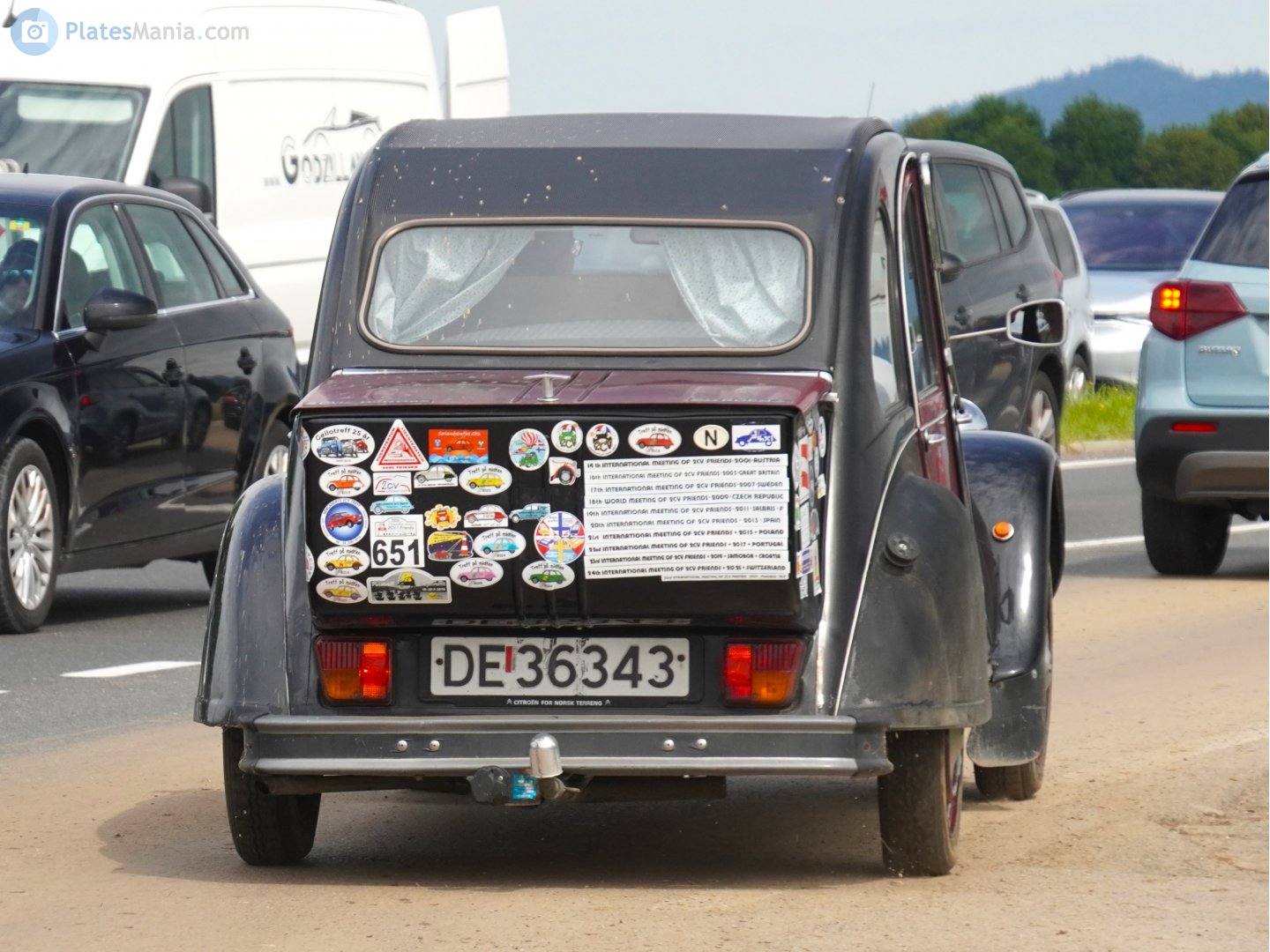 DE 36343, Citroёn 2CV 1st gen Sedan, 1949–1990