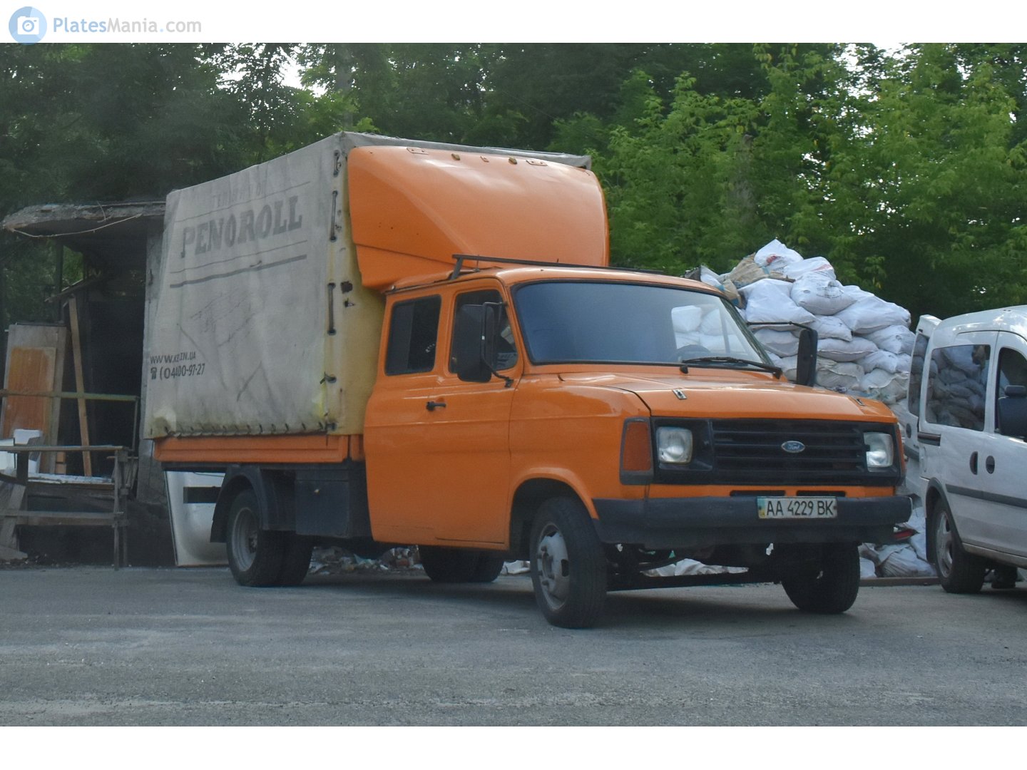 AA 4229 BK, Ford Transit 1st gen Double Cab (Mk2), facelift, 1977–1986