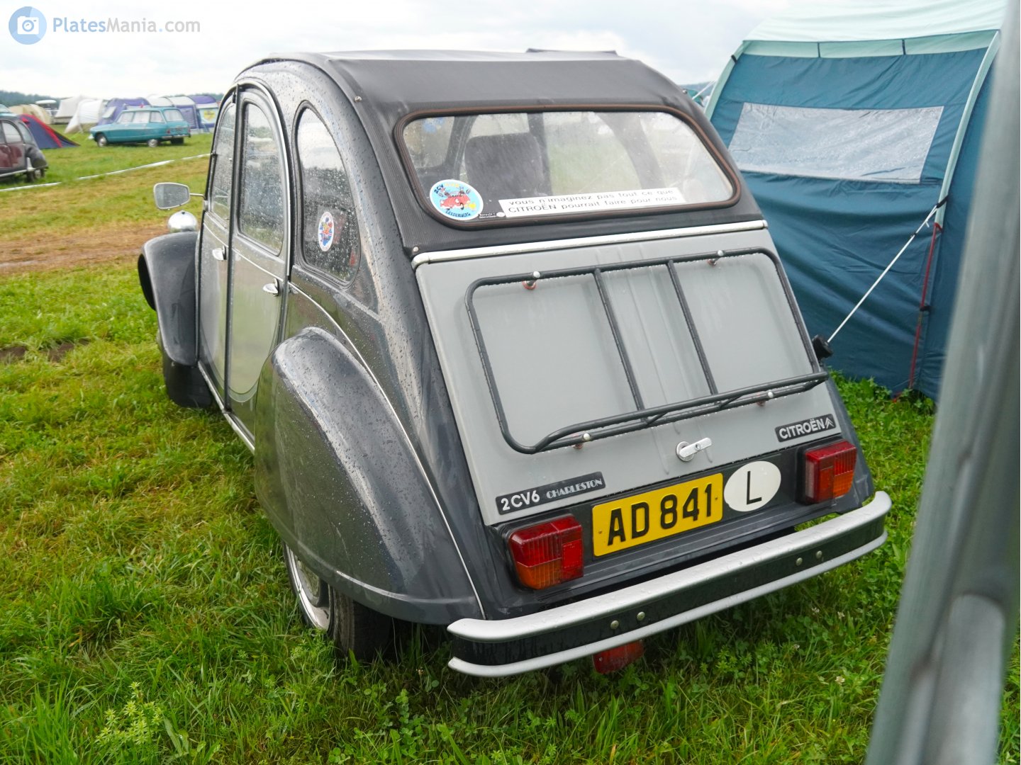 AD 841, Citroёn 2CV 1st gen Sedan, 1949–1990