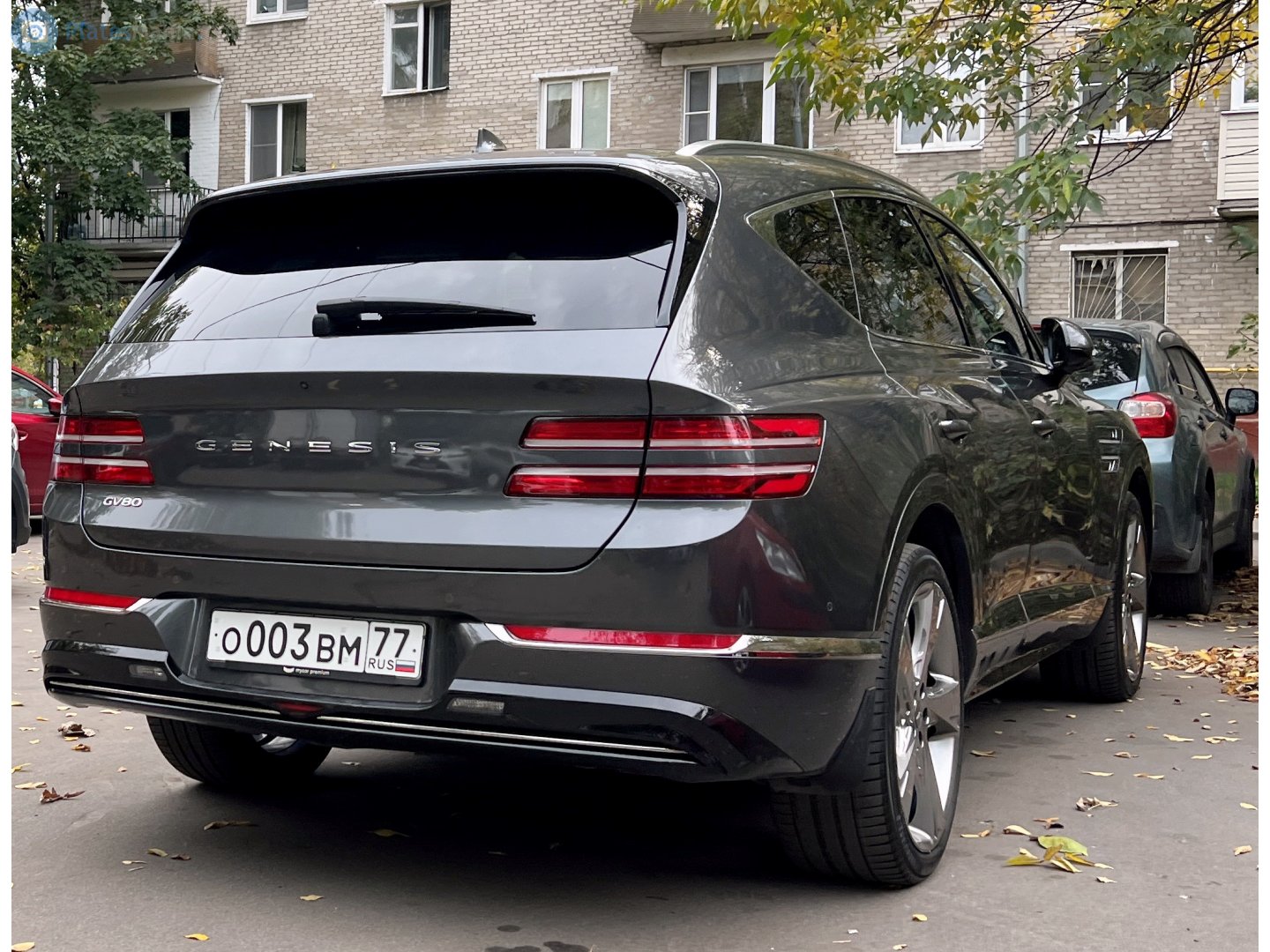 о 003 вм 77, Genesis GV80 1st gen SUV (JX1), 2020–