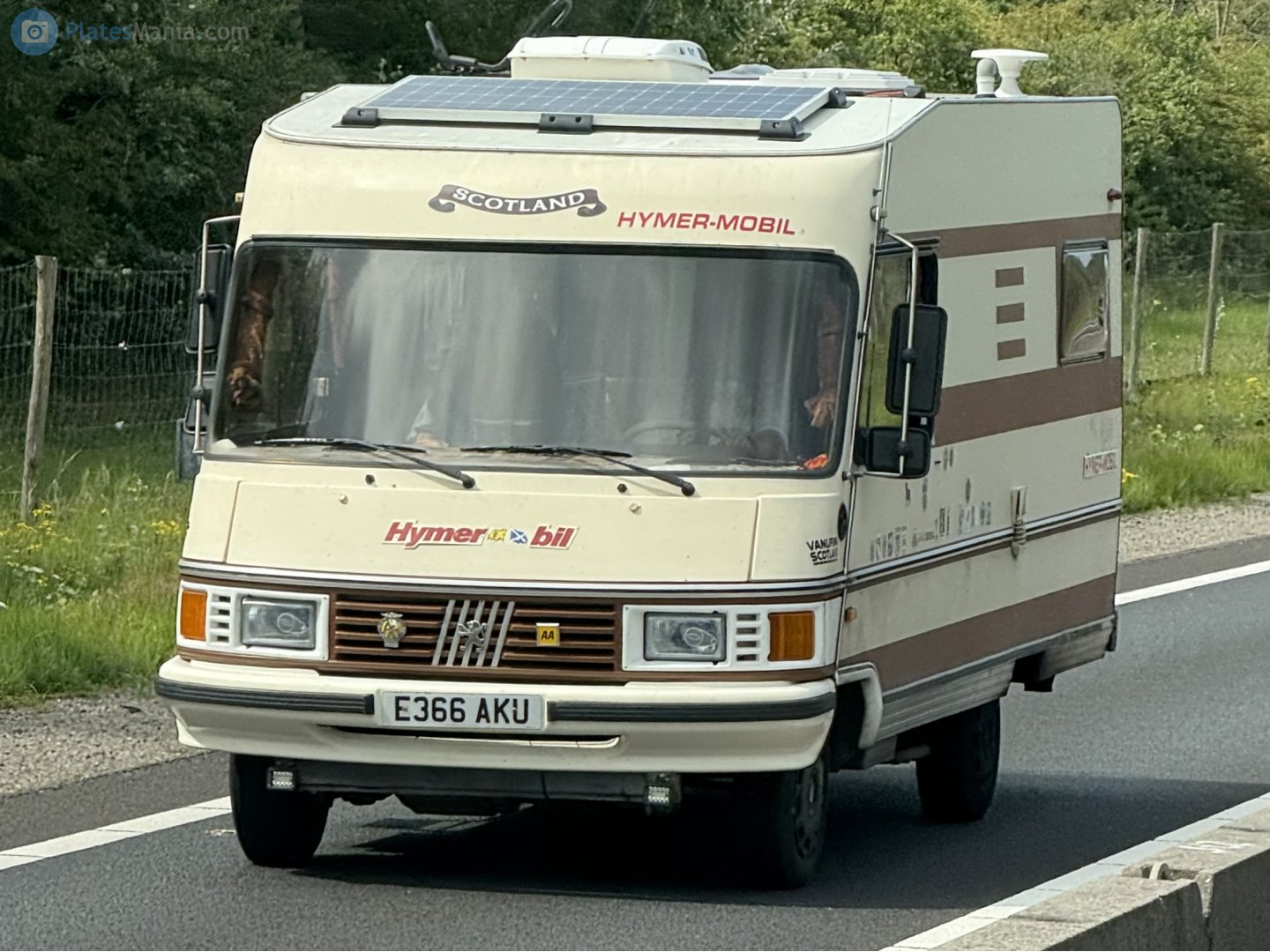 E366AKU, Hymer Mobil 4th gen 534/544/584/644 (Fiat/Peugeot Chassis), 1985–1988